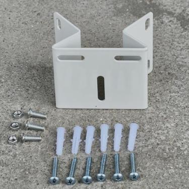 Imagem de Adaptador de suporte para câmera de vigilância CCTV ângulo reto suporte de montagem de canto externo externo externo