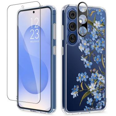 Imagem de Capa de telefone GVIEWIN para Samsung Galaxy S25 Plus com protetor