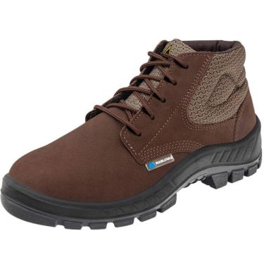 Imagem de Botina Nobuck Hidrofugado Café Marluvas CA 13808