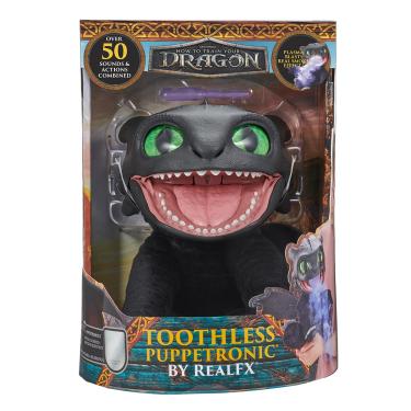 Imagem de Como Treinar Seu Dragao, Pelucia Interativa Banguela 30cm