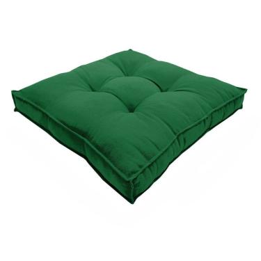 Imagem de Almofada Futon Decoração 70X70cm Verde Bandeira