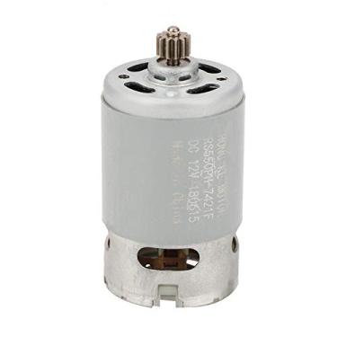 Imagem de Industrial Two Speed ​​12 Dentes Gear DC Motor, Novíssimo Ruído de Alta Potência, para Máquinas -ferramentas de Perfuração Elétrica (12V)