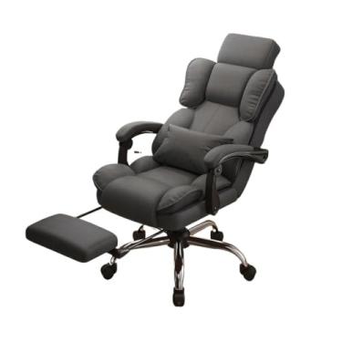 Imagem de ZzleoyuUUs-12 Cadeira de escritório confortável cadeira de escritório reclinável para sentar e cochilar por muito tempo, sofá, cadeira de computador, cadeira de computador