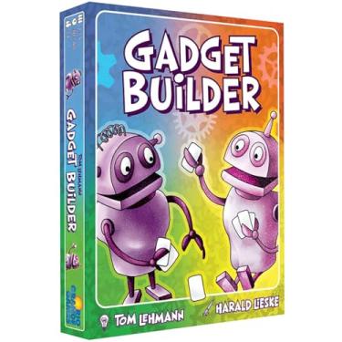 Imagem de Rio Grande Games: Gadget Builder - Strategy Card Game, Race to Empty Your Hand, Play Cards to Build Robot Gadgets, Family-Party, Ages 14+, 2-5 Players