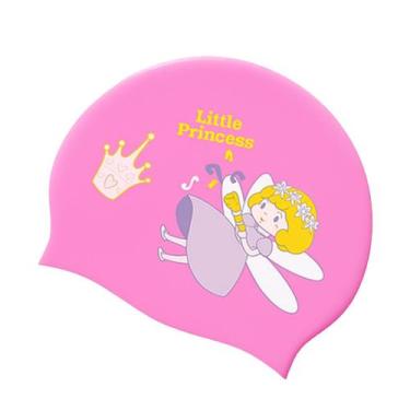 Imagem de Touca De Natação Silicone Infantil Impermeável Profissional Unicórnio 