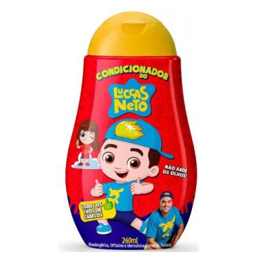 Imagem de Condicionador Luccas Neto Todos os Tipos de Cabelos - 260ml - Cia Da N