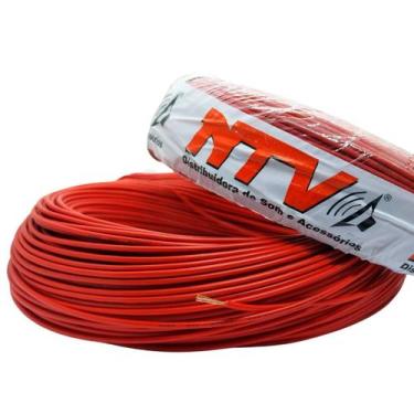 Imagem de Rolo Fio Cabinho Flexível 100% Cobre 0,75mm 100 Metros Cores CABO SOM 
