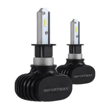 Imagem de Lampadas Led - Ultra Led Automotivo 6000K H3 - 10.000 Lumens - Importw