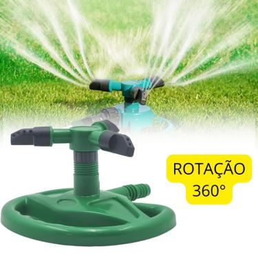 Imagem de Aspersor de Jardim Giratório de 360 °, Sistema de Irrigação de Aspersor de Gramado, Aspersor de Irrigação de Jardim, Sistema de Irrigação Do Jardim, Vários Modos de Jato de Água