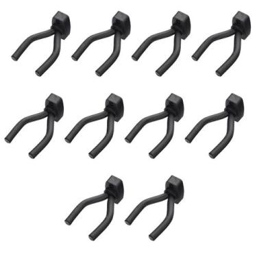 Imagem de Kit 10 Suporte Parede Violão Guitarra Baixo Ukulele Viola Cavaco Ajust