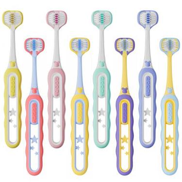 Imagem de Escova de dentes EASICUTI Soft Toddler 12 meses+pacote com 8 lados