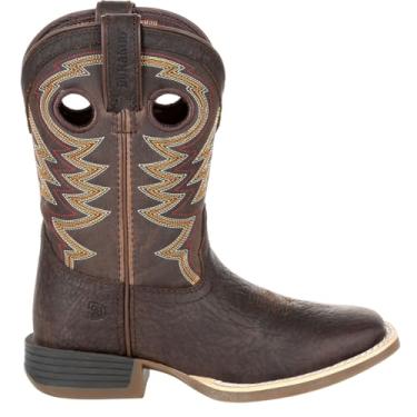 Imagem de Durango® Lil' Rebel Pro™ Bota infantil marrom ocidental, Dark Bay, 16