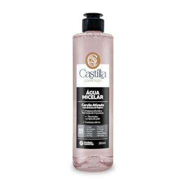 Imagem de Água Micelar Castilla 250mL 10 em 1 | Rosa Mosqueta, Vitamina C, Carvão ou Ácido Hialurônico(Carvão Ativado)