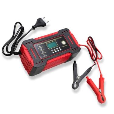 Imagem de Carregador/Carga de Carro/Bateria Inteligente Automotico 6A 12V, Display Digital, Função Reparo por Pulso, Proteção Múltipla