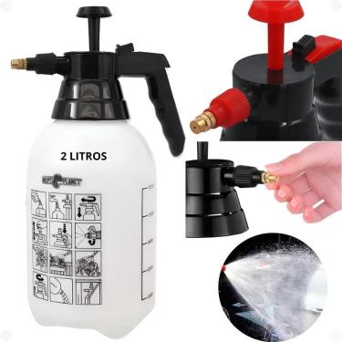 Imagem de 2X Pulverizador Portátil Manual 2 Litros Pressão Casa Insulf