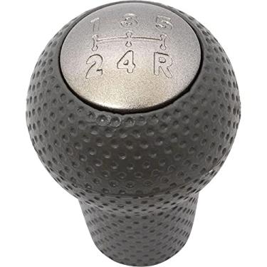 Imagem de Manopla Bola de Câmbio Fit LX 2003 04 05 06 07 08 09 - Cinza