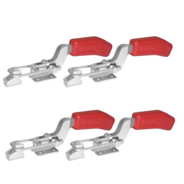 Imagem de Kit 4 Grampos Tensor Aperto Rápido 20cm | 200kg | Fecho Zincado Ga110d E100