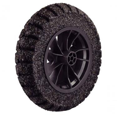 Imagem de Roda 8 Para Carrinho De Mão Tramontina Plástica Com Pneu Maciço Em Borracha Macia