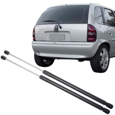 Imagem de Par Amortecedor Tampa Traseira Porta Malas Corsa Hatch 4 Portas 1994 à 2001 Mola Gás