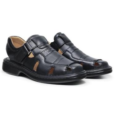 Imagem de Sandália Masculina Conforto Papete Super Macia Leve Calce Facil - Rans