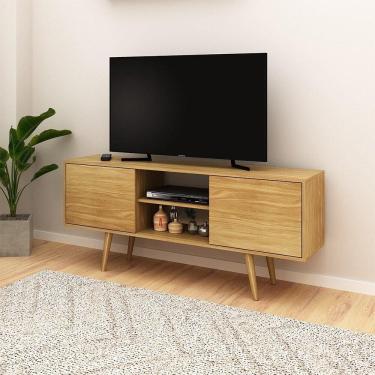 Imagem de Rack para TV até 42 polegadas Tecno Mobili R1464, Amêndoa