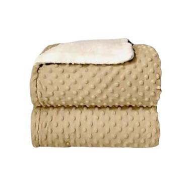 Imagem de Cobertor Para Dupla Face Soft Bolha Com Sherpa (Creme)