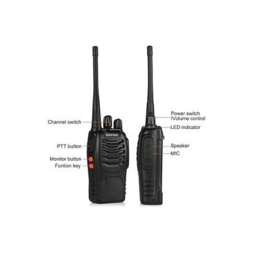 Imagem de Transmissor de rádio UHF Walkie Talkie Baofeng BF-777S x6 - Lightbek O