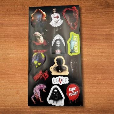 Imagem de Adesivo Decorativo Halloween Horror 14 unidades Regina Rizzo