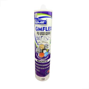 Imagem de Selante Pu Construção Branco Gmf Poliuretano 380g Kit 2Uni