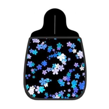 Imagem de Lixeira De Carro Organizador Lixinhocar Rosas Roxo Fundo Rosa Bebê