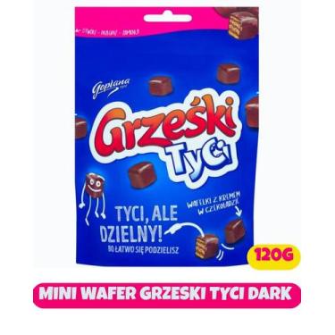 Imagem de Mini wafer goplana grzeski dark120g