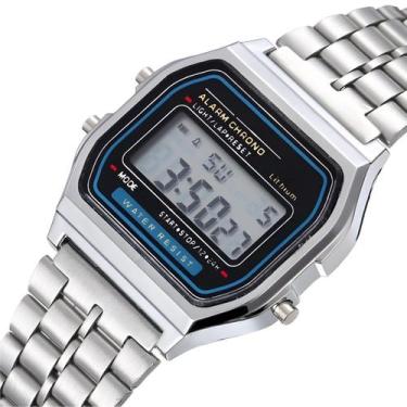 Imagem de Relógio Adulto Infantil Casual Retro Digital Vintage Feminino Masculin