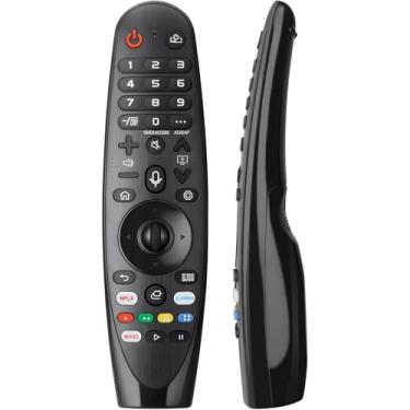 Imagem de Voice-Magic-for-LG-TV-controle remoto substituição compatível com LG Smart OLED Thinq Webos TVs para AKB75855501 AN-MR24gn MR23gn MR22gn MR21ga MR20ga