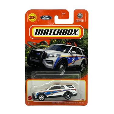 Imagem de Miniatura Carro 2023 Ford Police Inter Utility 1:64 Matchbox