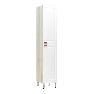 Imagem de Paneleiro 40 Cm Agatha Legno Crema Com Branco Pet