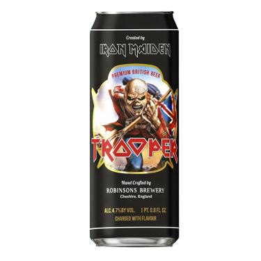 Imagem de Cerveja inglesa Trooper Iron Maiden lata 500ml