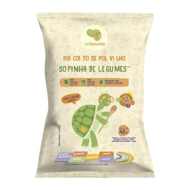 Imagem de Biscoito de Polvilho Crilancha Sopinha de Legumes 40g