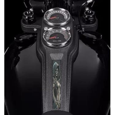 Imagem de Lady Vampire Dyna Painel Painel Painel Inserção! Serve para Harley Davidson 2018 a 2021 Dyna Low Rider Bikes