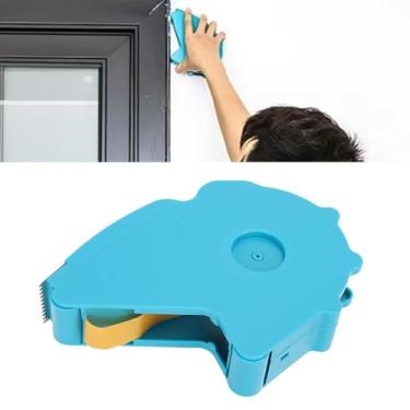 Imagem de POCREATION Dispensador de Fita Adesiva, Material ABS de Alta Resistência Com Design de Rolo Duplo para Pintura de Molduras de Portas e Janelas