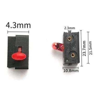 Imagem de Botão Chave Liga E Desliga Máquina Corte Barbearia Wmark Ng 108