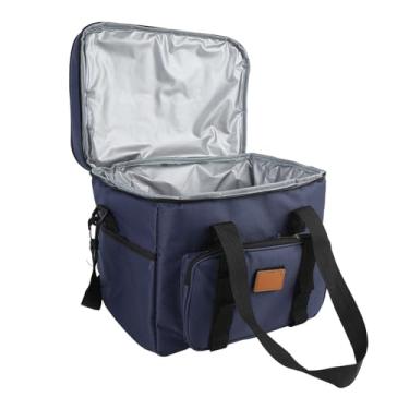Imagem de Bolsa de Refrigerador Isolado Bolsa de Piquenique Portátil de Grande Capacidade para Acampamento Ao Ar Livre