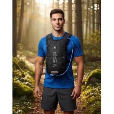 Imagem de Mochila Esportiva Ciclismo Corrida Com Refil De Hidratação 2 Litros - 