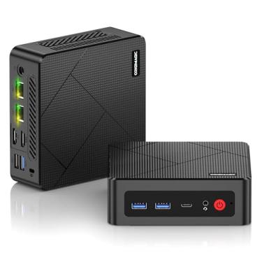 Imagem de origimagic Mini PC para jogos C4 Light, AMD Ryzen 5 3550H (Beat N100/N150), Mini computador LAN dupla, SSD NVMe de 16 GB DDR4 M.2 512 GB, WiFi-5.0/BT-5.0, suporta tela tripla 4K, escritório/casa/11
