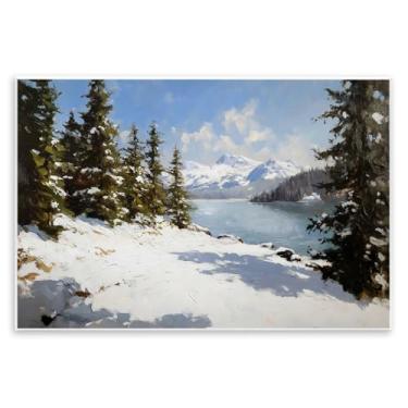 Imagem de Stupell Industries Way Up North Landscape Wall Plaque Art, design by Petal Prints Design, 13 x 19