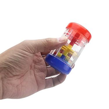 Imagem de RiToEasysports Brinquedo de Bastão de Chuva, Educação Musical, Agitador de Bastão de Chuva, Tubo de Chocalho de Plástico para Crianças de 1 Ano ou Mais, Material Seguro para Coordenação Manual (1