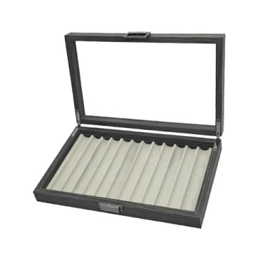 Imagem de Yunhgft Porta-canetas com Visor, Caixa Organizadora para Canetas-tinteiro, Ideal para Festas de Aniversário, Natal E Outras Ocasiões.