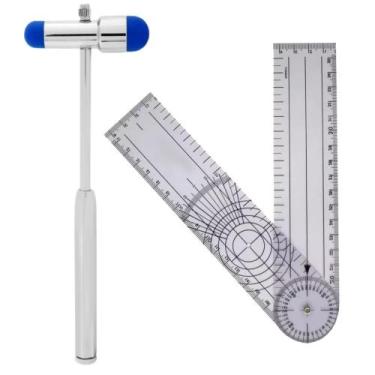 Imagem de Martelo Buck Reflexo Neurologico Goniometro Fisioterapia - LOVE SAUDE,