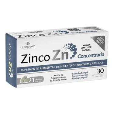 Imagem de Zinco Concentrado (30 Cápsulas) - La San Day-Unissex