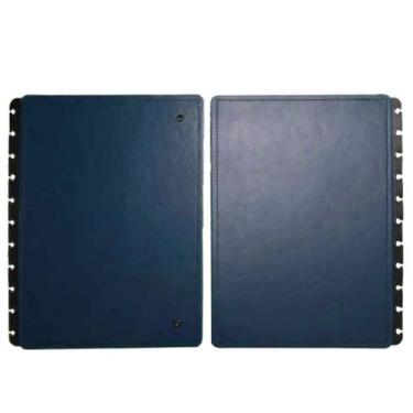 Imagem de Capa E Contracapa Caderno Inteligente Grande Casual Azul