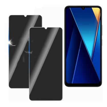 Imagem de 2pcs Vidro Temperado, para Poco C65, Vidro Protetor Temperado Anti-Spy Vidro de Privacidade